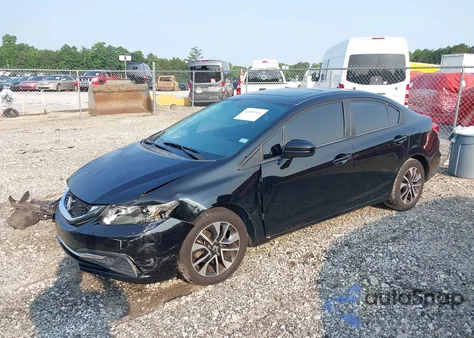 2015 Honda Civic Ex из США, поврежденный, VIN 19XFB2F81FE032680